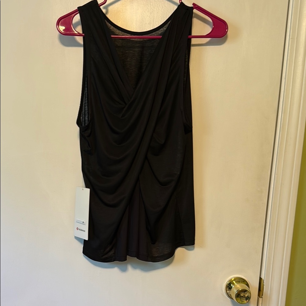 Lululemon Athletica Black Sleeveless Tank Top - Picture 2 of 3